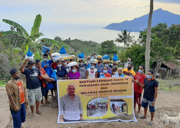 Mekeng dan Bank Indonesia Peduli Covid – 19 di Lembata