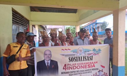 Soroti Aspek Sejarah, Melchias Markus Mekeng Ajak Warga Hidupi Nilai-Nilai Empat Pilar Kebangsaan