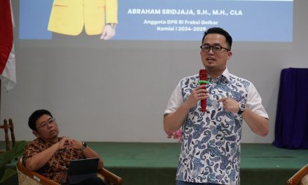 Serap Aspirasi Warga, Anggota DPR RI Abraham Sridjaja Kunjungi Umat Paroki Kramat Jakarta