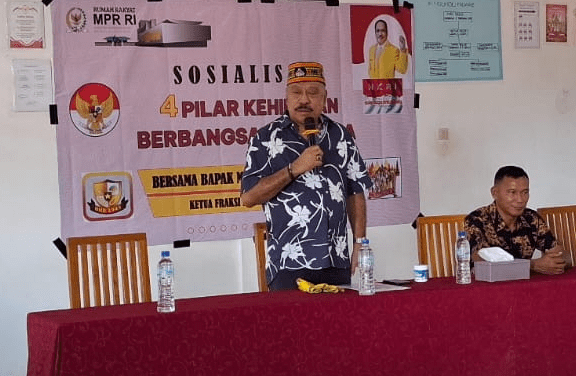 Di Acara Sosialisasi 4 Pilar Kebangsaan, Melchias Markus Mekeng Beri Syarat Ini Agar Pelajar Menjadi Agen Perubahan