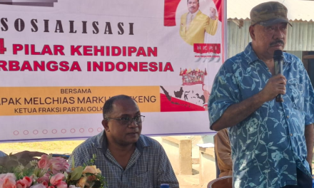 Warga Tanarawa Sikka Apresiasi Langkah Edukatif Melchias Markus Mekeng dalam Membumikan  4 Pilar Kebangsaan