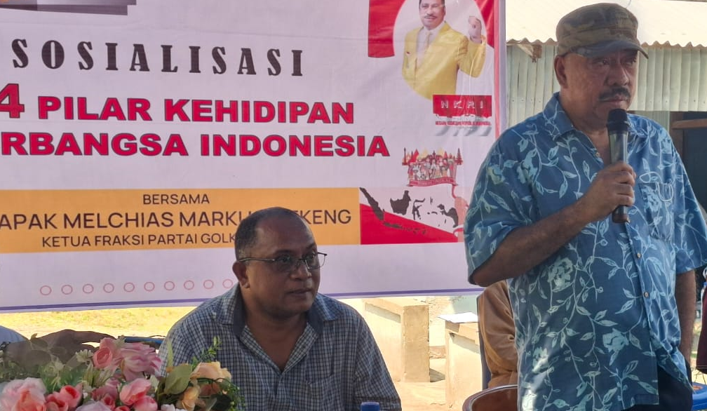 Warga Tanarawa Sikka Apresiasi Langkah Edukatif Melchias Markus Mekeng dalam Membumikan  4 Pilar Kebangsaan