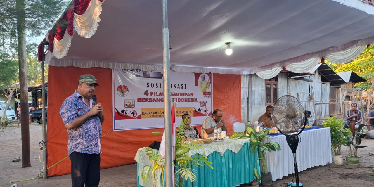 Sambut HUT Kemerdekaan Indonesia ke-80, Melchias Markus Mekeng Ajak Warga Perkuat Pilar Kebangsaan Indonesia