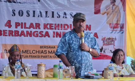 Gelar Sosialisasi 4 Pilar Kebangsaan di Lela, Melchias Markus Mekeng: Pancasila Perekat Kesatuan Bangsa, Penepis Kesenjangan Sosial