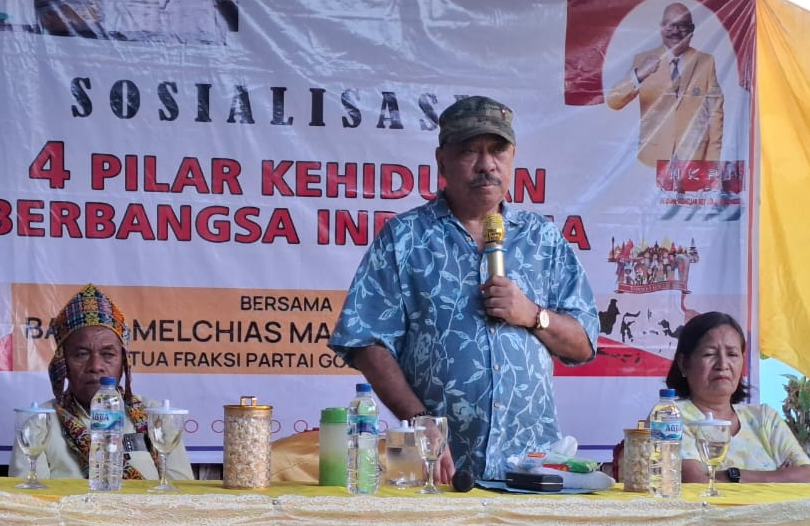 Gelar Sosialisasi 4 Pilar Kebangsaan di Lela, Melchias Markus Mekeng: Pancasila Perekat Kesatuan Bangsa, Penepis Kesenjangan Sosial