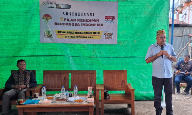 Sosialisasi Empat Pilar di Lembor, Manggarai Barat, Melchias Markus Mekeng  Ajak Warga Perkuat Ekonomi Keluarga