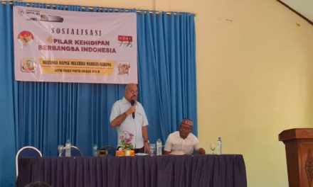 Melchias Markus Mekeng Sosialisasi Empat Pilar Kebangsaan Kepada Pelajar SMAN 1 dan SMKN 1 Labuan Bajo