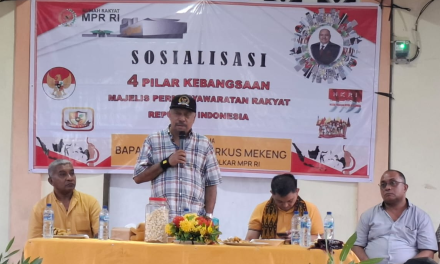 Gelar Sosialisasi Empat Pilar di Kecamatan Alok, Melchias Markus Mekeng Tekankan Penguatan Semangat Kebangsaan di Kalangan Muda