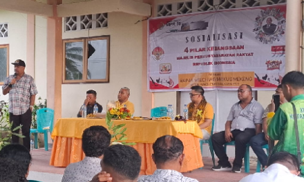 Sosialisasi Empat Pilar Kebangsaan, Melchias Markus Mekeng Ungkap Peran Masyarakat Adat dalam Memperkokoh Fondasi Bangsa