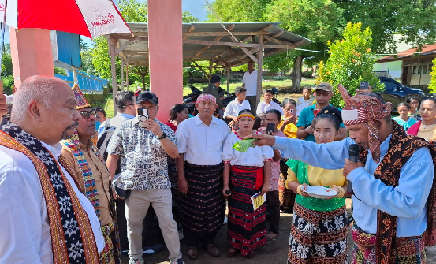 Sosialisasi Empat Pilar Kebangsaan di Tanarawa, Melchias Markus Mekeng: Jangan Biarkan Pilar-Pilar Negara Ringkih!