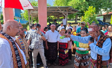 Sosialisasi Empat Pilar Kebangsaan di Tanarawa, Melchias Markus Mekeng: Jangan Biarkan Pilar-Pilar Negara Ringkih!