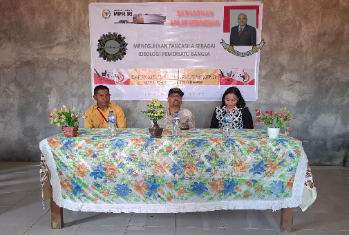 Sosialisasi Empat Pilar di Kewapante Sikka, Ketua Fraksi Partai Golkar MPR RI Tekankan Penguatan Semangat Kebangsaan