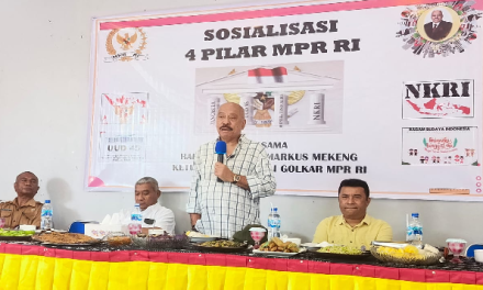 Bertemu Warga Kelurahan Kota Baru dan Nangameting, Melchias Markus Mekeng Tekankan Pentingnya Menghidupi Keutamaan Empat Pilar Kebangsaan