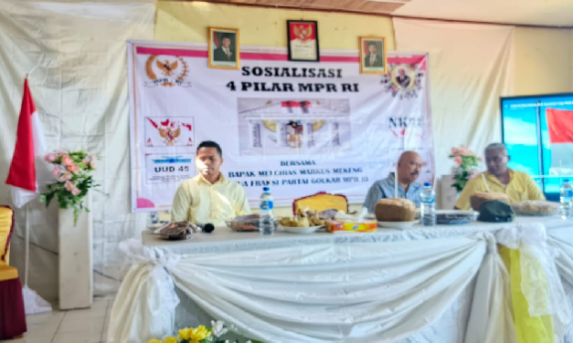 Melchias Markus Mekeng Perkuat Semangat Kebangsaan Lewat Sosialisasi Empat Pilar di Kalangan Pelajar