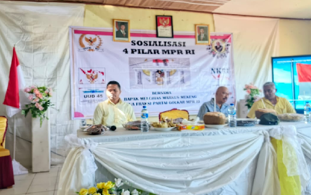 Melchias Markus Mekeng Perkuat Semangat Kebangsaan Lewat Sosialisasi Empat Pilar di Kalangan Pelajar