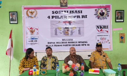 Bertemu Warga Desa Baang Koor dan Hikong, Ketua Fraksi Partai Golkar MPRI Ingin Perkuat Komitmen Warga Terhadap NKRI