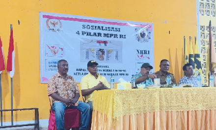 Ketua Fraksi Partai Golkar MPR RI dan Masyarakat Maulo-Masebawa Gelar Sosialisasi Empat Pilar Kebangsaan