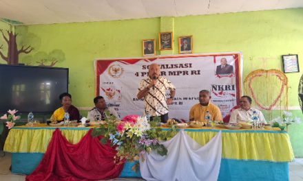 Sosialisasi Empat Pilar di Magepanda dan Kolisia, Mekeng: Adat adalah Benteng NKRI