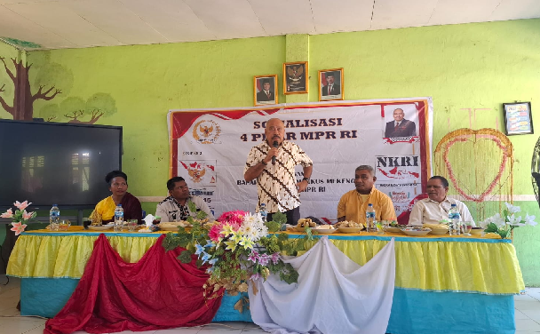 Sosialisasi Empat Pilar di Magepanda dan Kolisia, Mekeng: Adat adalah Benteng NKRI