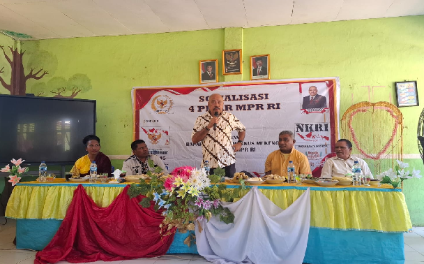 Sosialisasi Empat Pilar di Magepanda dan Kolisia, Mekeng: Adat adalah Benteng NKRI