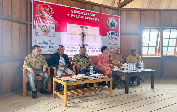 SMAN 2 Ruteng Purang & SMK Karya Ruteng di SMK Karya Ruteng, Mekeng: UUD 1945 Jamin Hak Vokasi Anak Manggarai