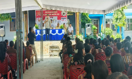 Tutup Rangkaian Sosialisasi di Manggarai, Melchias Mekeng: Dari Ruteng, Kita Jaga Indonesia
