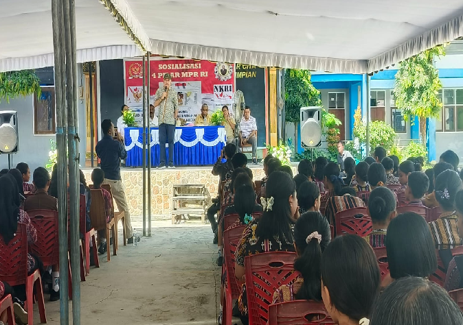 Tutup Rangkaian Sosialisasi di Manggarai, Melchias Mekeng: Dari Ruteng, Kita Jaga Indonesia